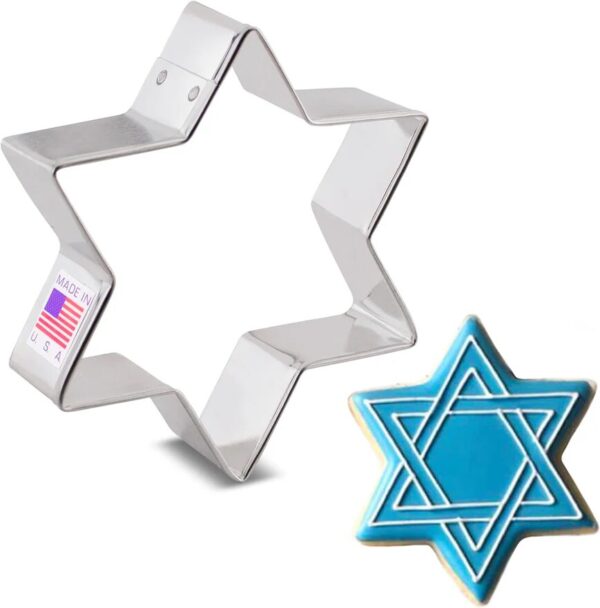 Ann Clark Star of David Cookie Cutter 3.8"