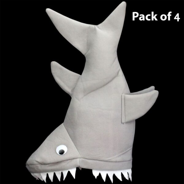 Shark Attack Hat Toys | Soft plush 16 in x 12 in | Fits most heads Toys | merfaj®